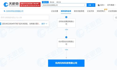 吉利旗下閃布科技公司注銷，代理代辦服務或成首選